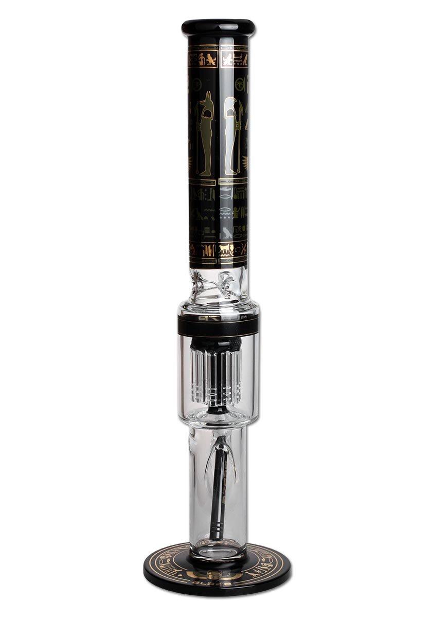 Produktfoto: BLAZE EGYPT Glas-Wasserpfeife mit 10-Arm-Perkolator, 480 mm