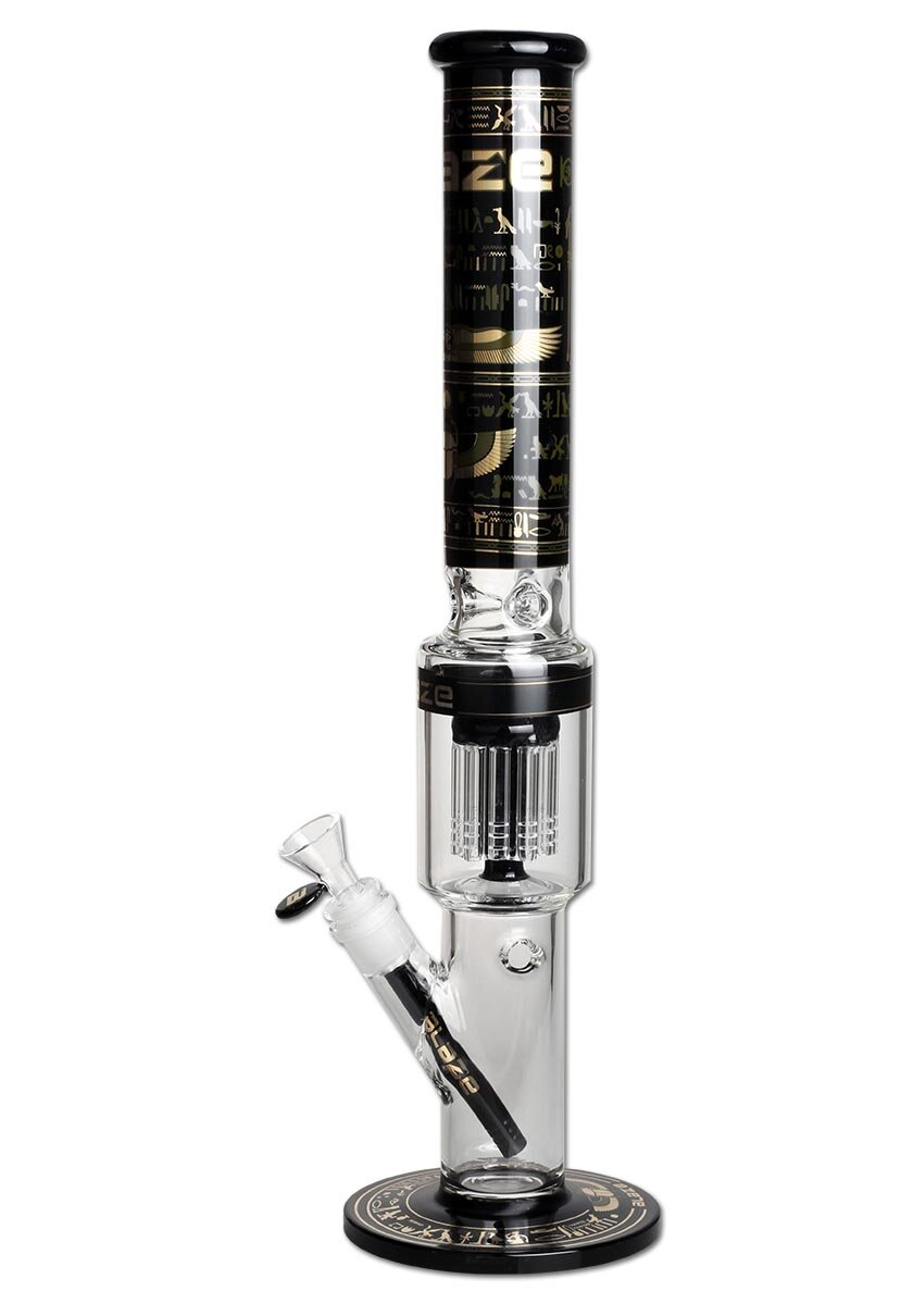 Produktfoto: BLAZE EGYPT Glas-Wasserpfeife mit 10-Arm-Perkolator, 480 mm