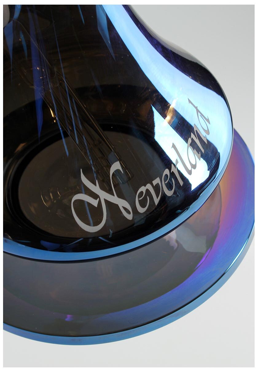 Produktfoto: Black Leaf Neverland Glas-Wasserpfeife Regenbogeneffekt, 600 mm