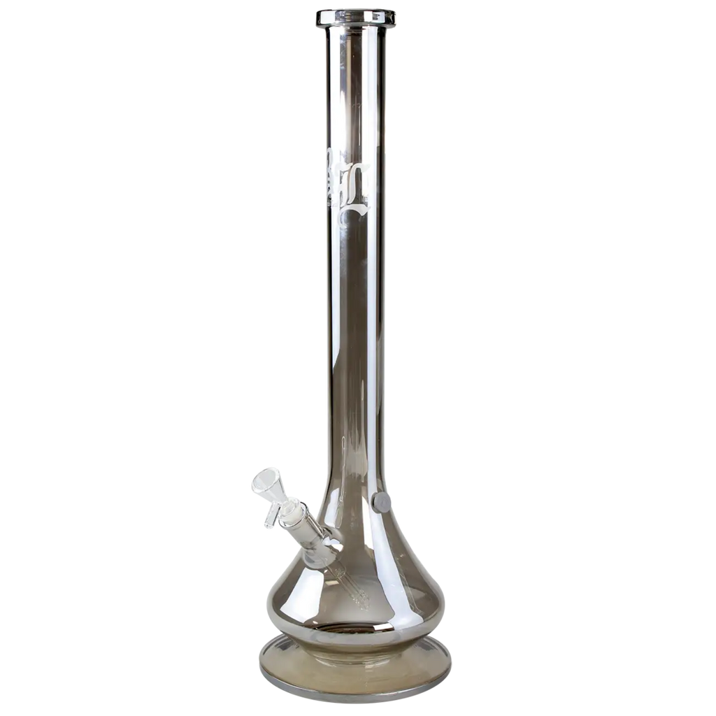 Produktfoto: Black Leaf Neverland Glas-Wasserpfeife Metalliceffekt grau, 600 mm