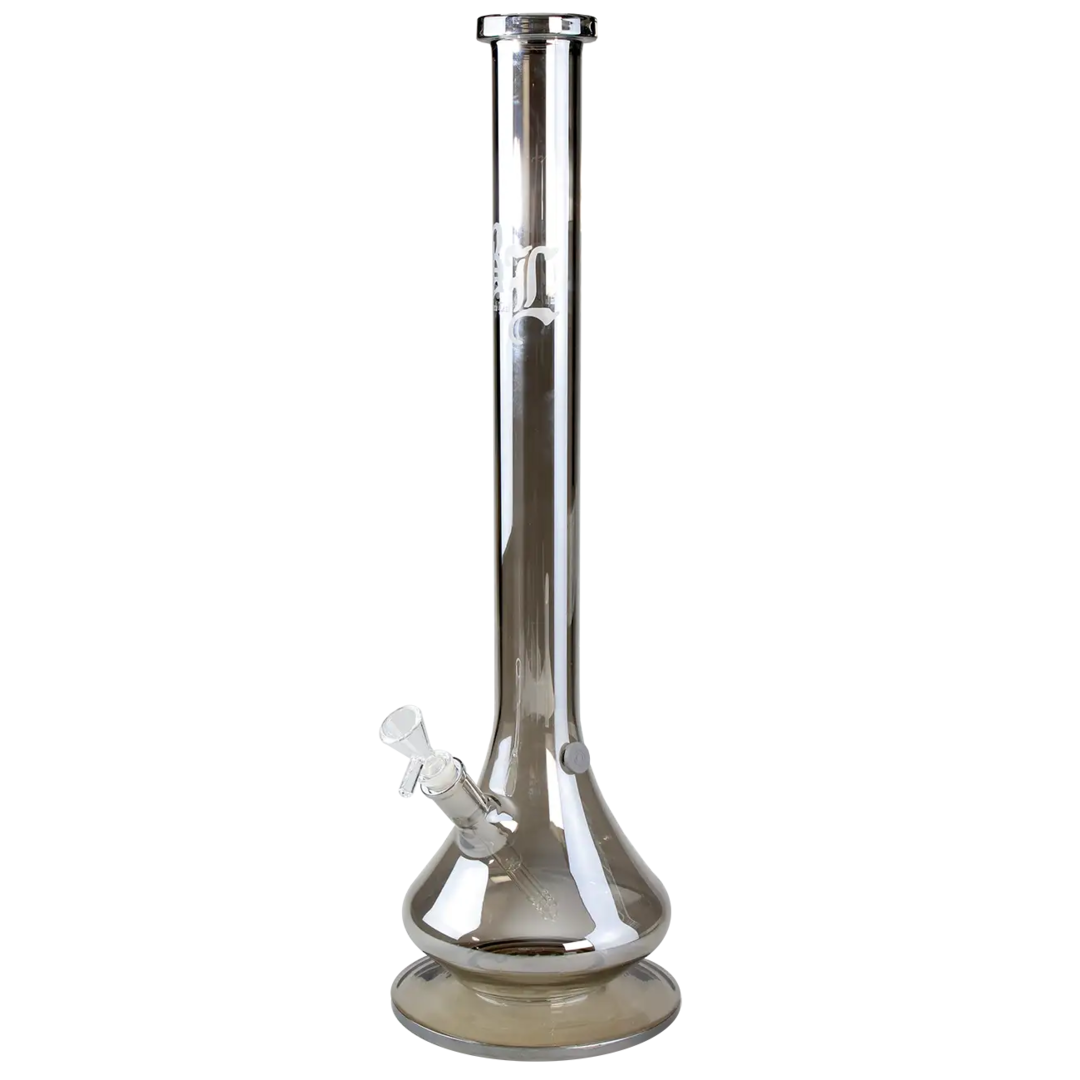Produktfoto: Black Leaf Neverland Glas-Wasserpfeife Metalliceffekt grau, 600 mm