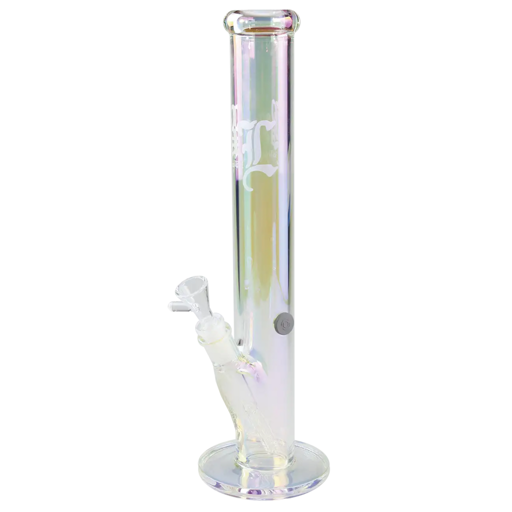 Black Leaf Neverland Glas-Wasserpfeife klar mit Regenbogeneffekt