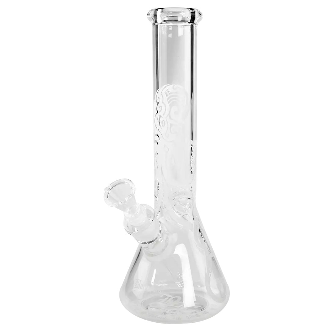 Produktfoto: Black Leaf KRAKE Kolben-Glas-Wasserpfeife Ice Glow, 345 mm