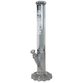 Produktfoto: BLAZE GEAR Eis-Wasserpfeife Metalliceffekt grau, 455 mm
