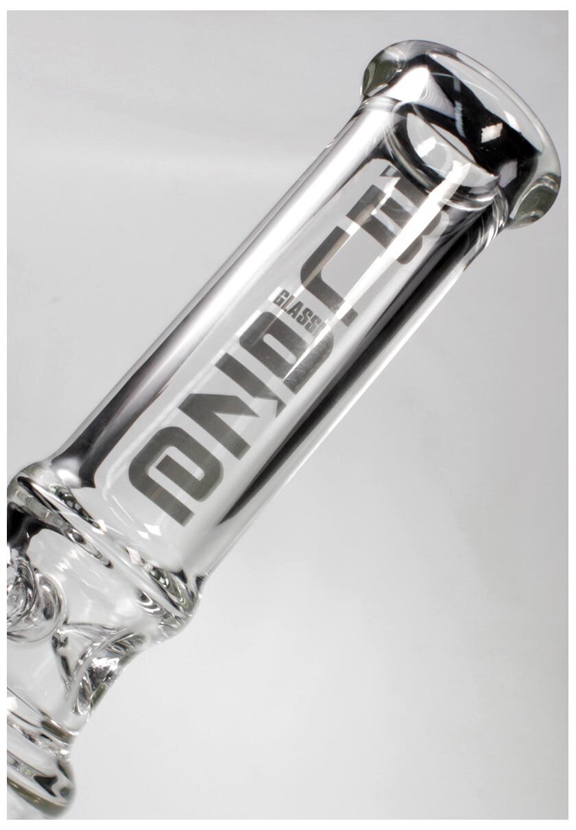Produktfoto: BLAZE Tower Eis-Wasserpfeife klar, 2x 8-Arm-Perkolator, 545 mm