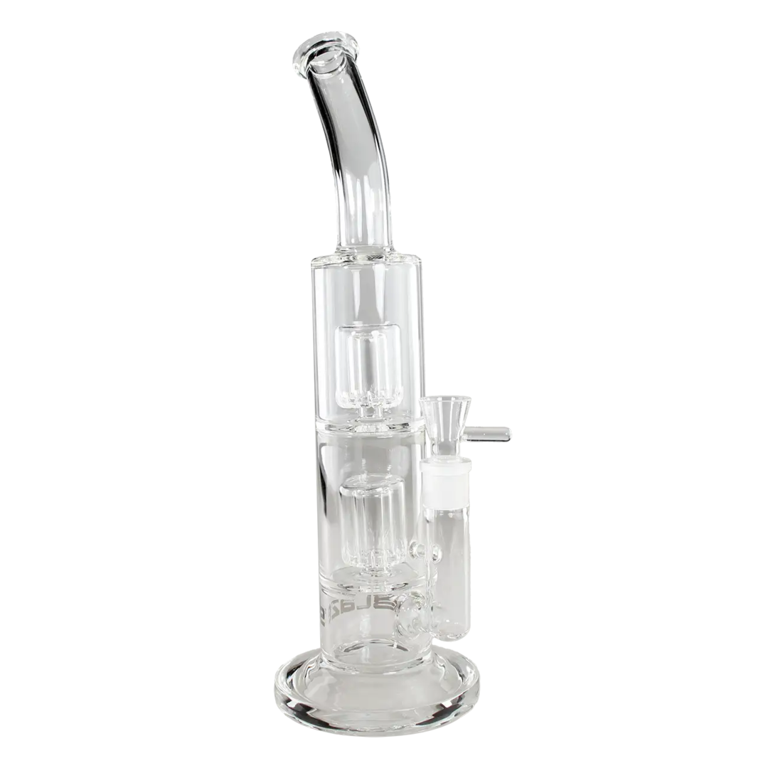 Produktfoto: Black Leaf Glas-Wasserpfeife Zwei Inline-Perkolatoren 400 mm
