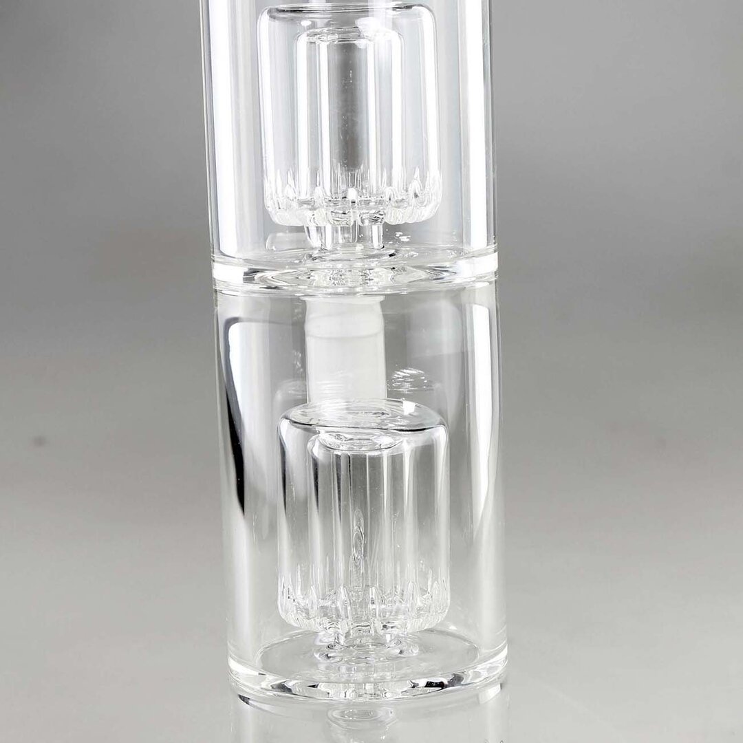 Produktfoto: Black Leaf Glas-Wasserpfeife Zwei Inline-Perkolatoren 400 mm