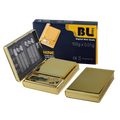 BLscale SHINE Digitalwaage im flachen Design mit Chromfinish