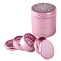 Black Leaf CNC-Flower Kräutermühle 5-teilig in pink