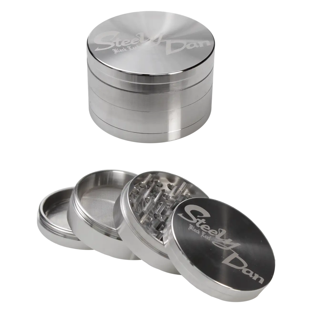 Produktfoto: Black Leaf STEELY DAN Edelstahl-Kräutermühle 4-teilig