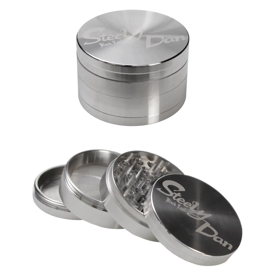 Produktfoto: Black Leaf STEELY DAN Edelstahl-Kräutermühle 4-teilig