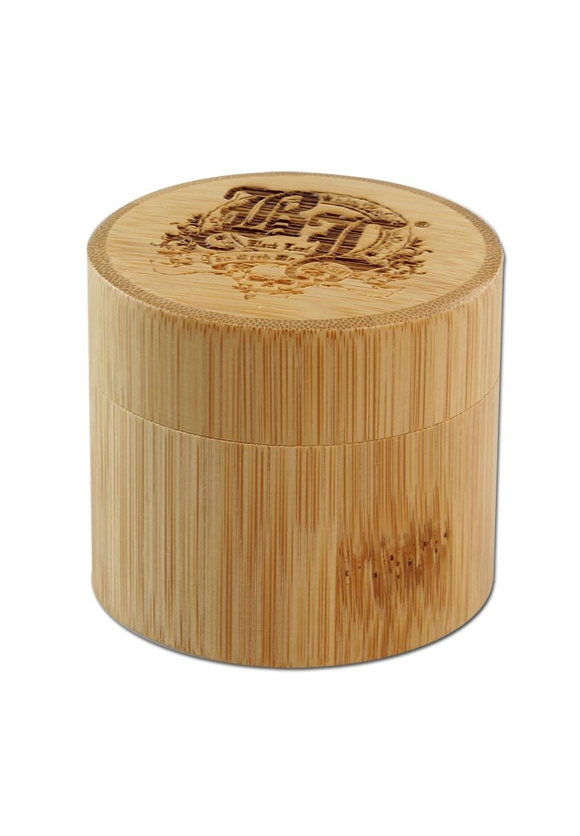 Produktfoto: Black Leaf Edelstahl-Kräutermühle Deluxe 3-teilig mit Bambusbox