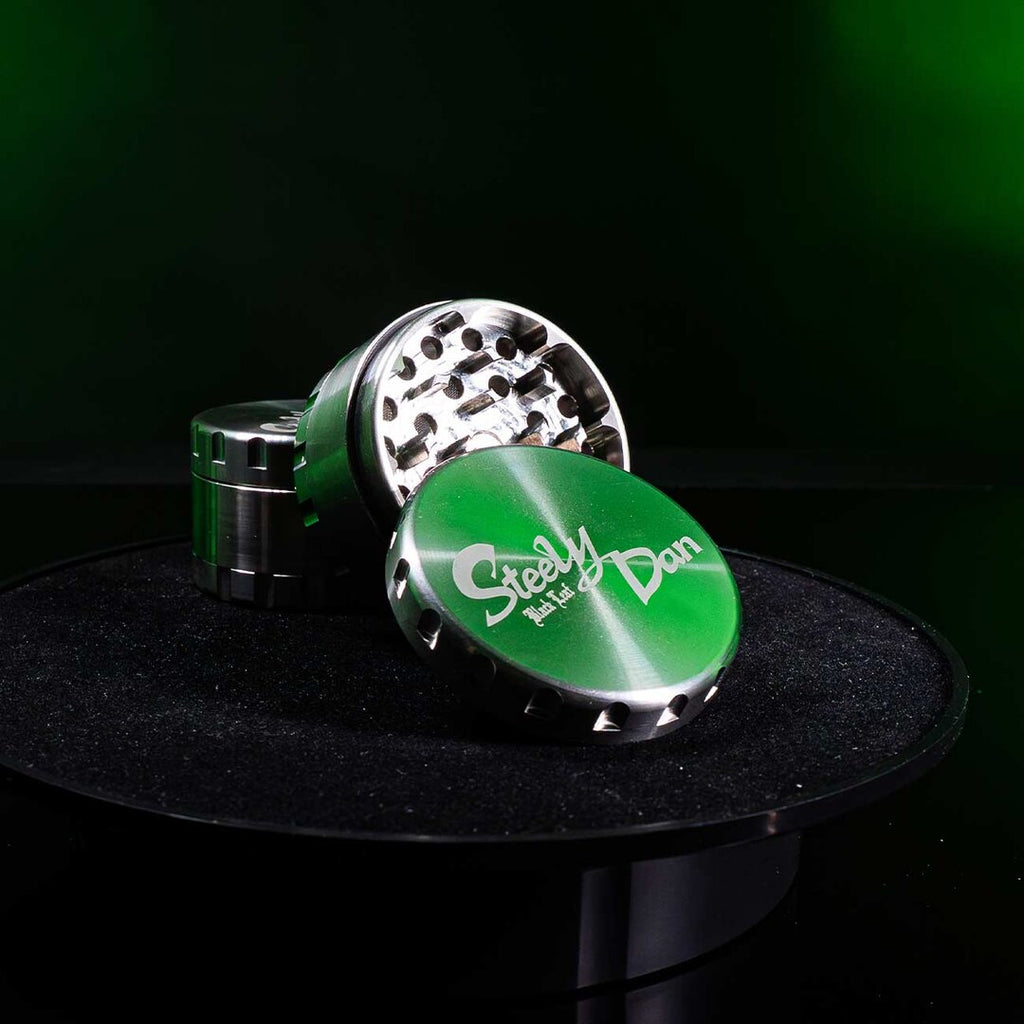 Produktfoto: Black Leaf STEELY DAN 2.0 Edelstahl-Kräutermühle 4-teilig