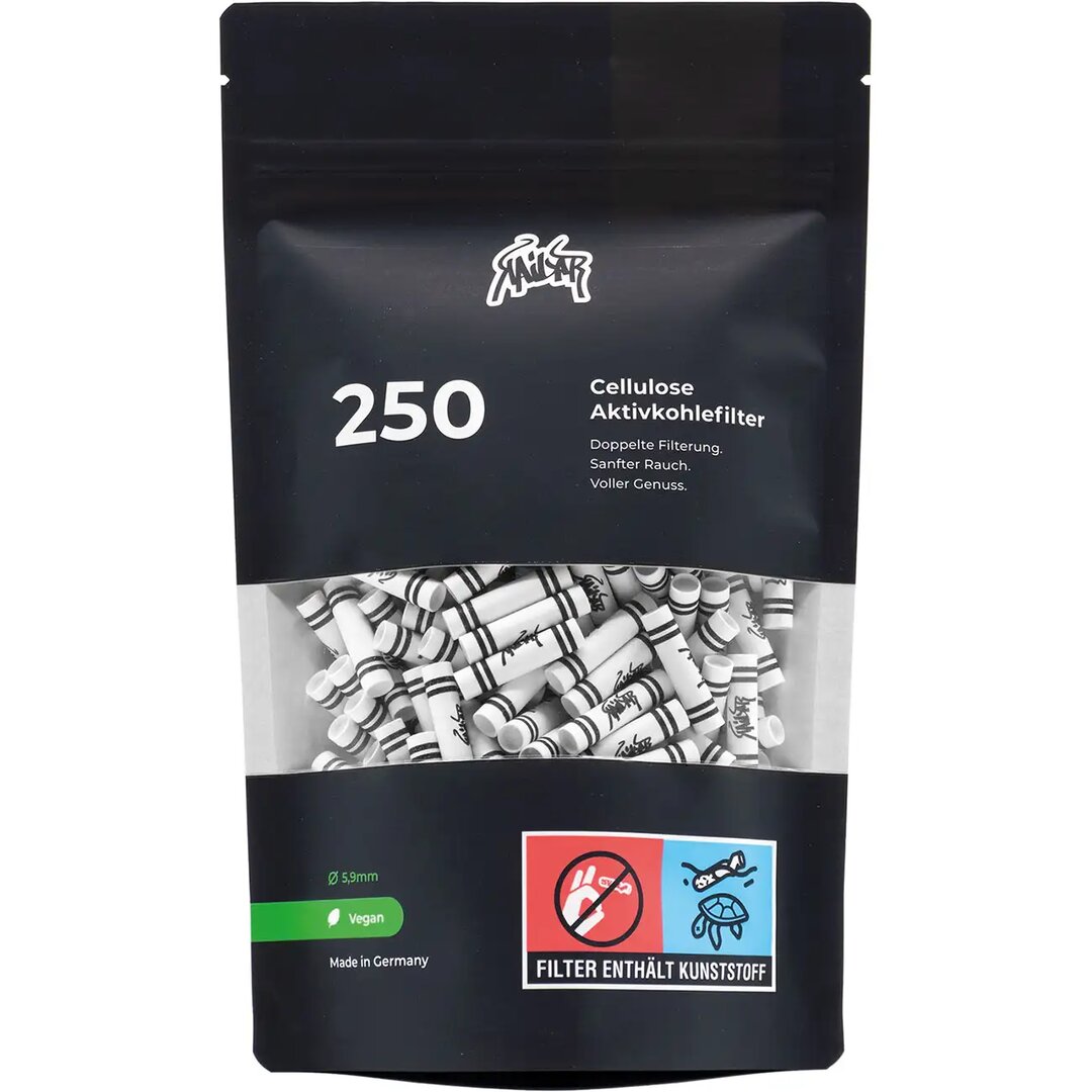 Kailar Aktivkohlefilter 5,9 mm in Weiß