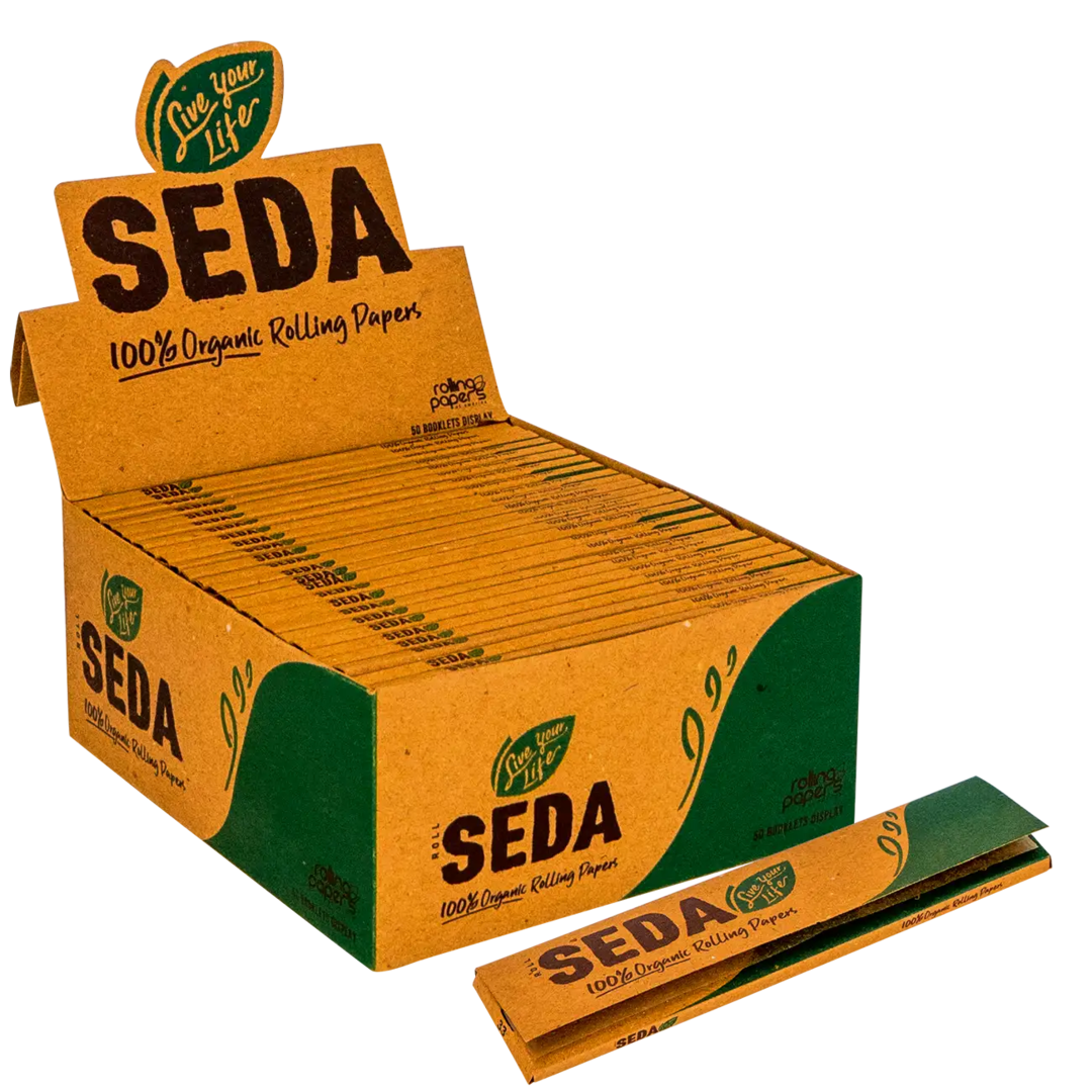SEDA EcoPapers King Size Slim aus Bambus in Heftpackung