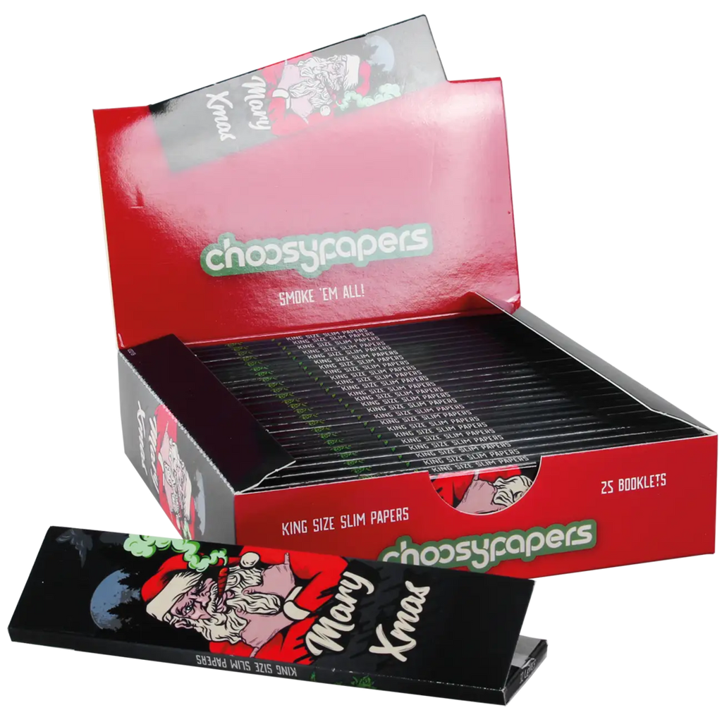 Choosypapers King Size Slim Blättchen im Design Mary Xmas