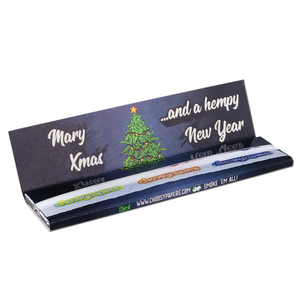 Choosypapers King Size Slim Blättchen im Design Mary Xmas