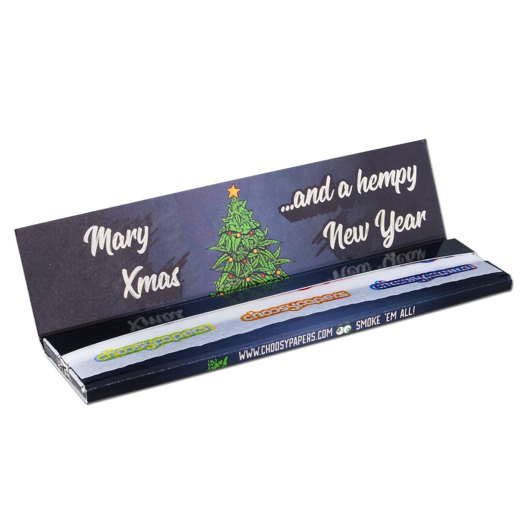 Choosypapers King Size Slim Blättchen im Design Mary Xmas