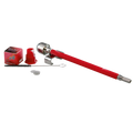 Edelstahl-Handvaporizer Wand Vape von Black Leaf in Rot