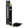 Akkuträger BL twist von Black Leaf in Silber mit 510er-Gewinde