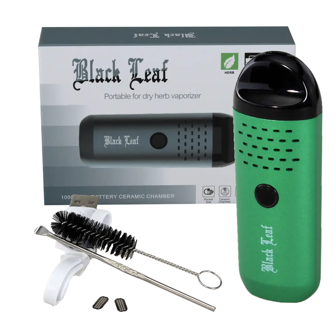 Black Leaf Dampfbuddy Mini-Vaporizer in Grün