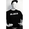 BLAZE T-Shirt mit Logodruck in Größe M