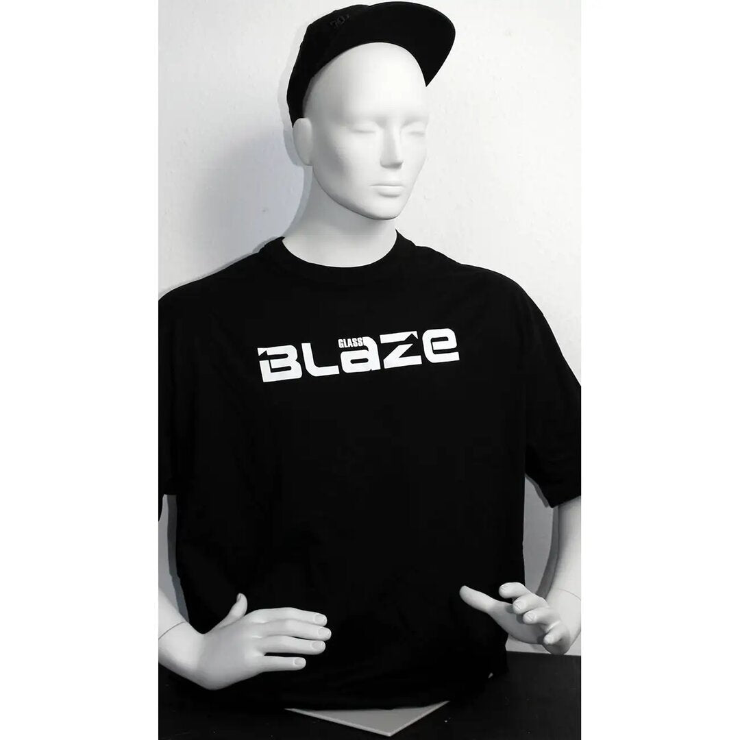 BLAZE T-Shirt mit Logodruck in Größe M