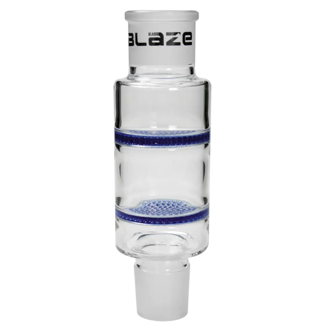 BLAZE M+M Adapter mit zwei HoneyComb-Diffusoren aus Glas