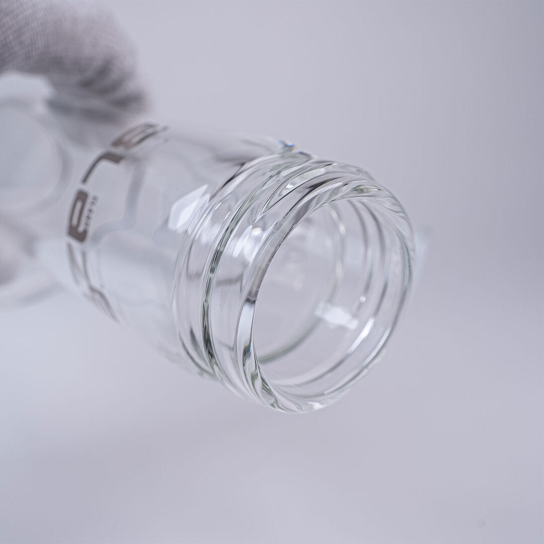 BLAZE Mix+Match 2.0 Zylinder-Basis aus klarem Borosilikatglas