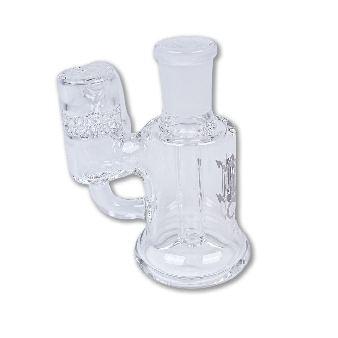 Black Leaf Vorkühler aus Borosilikatglas mit Wabenscheibe und NS 14