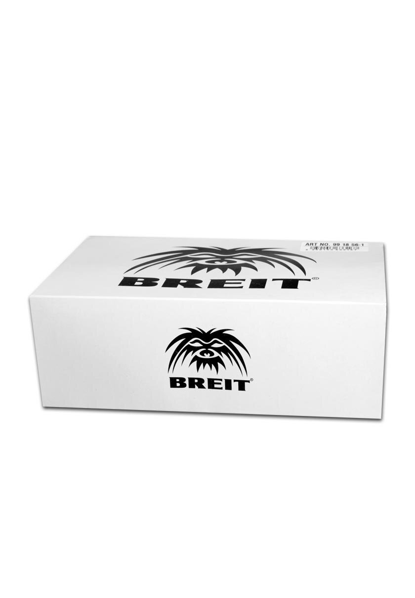 BREIT Mini-Wasserpfeifen-Set in Metalldose im Rasta-Design