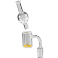 Quarzschalen-Set mit Carb Cap NS 10 in einer Metalldose