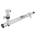 BREIT Glas-Handpfeife 3-teilig mit Logo und Filteradapter