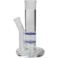 Unterteil von Blaze Glass aus schwarzem Borosilikatglas mit 10-Arm-Perkolator