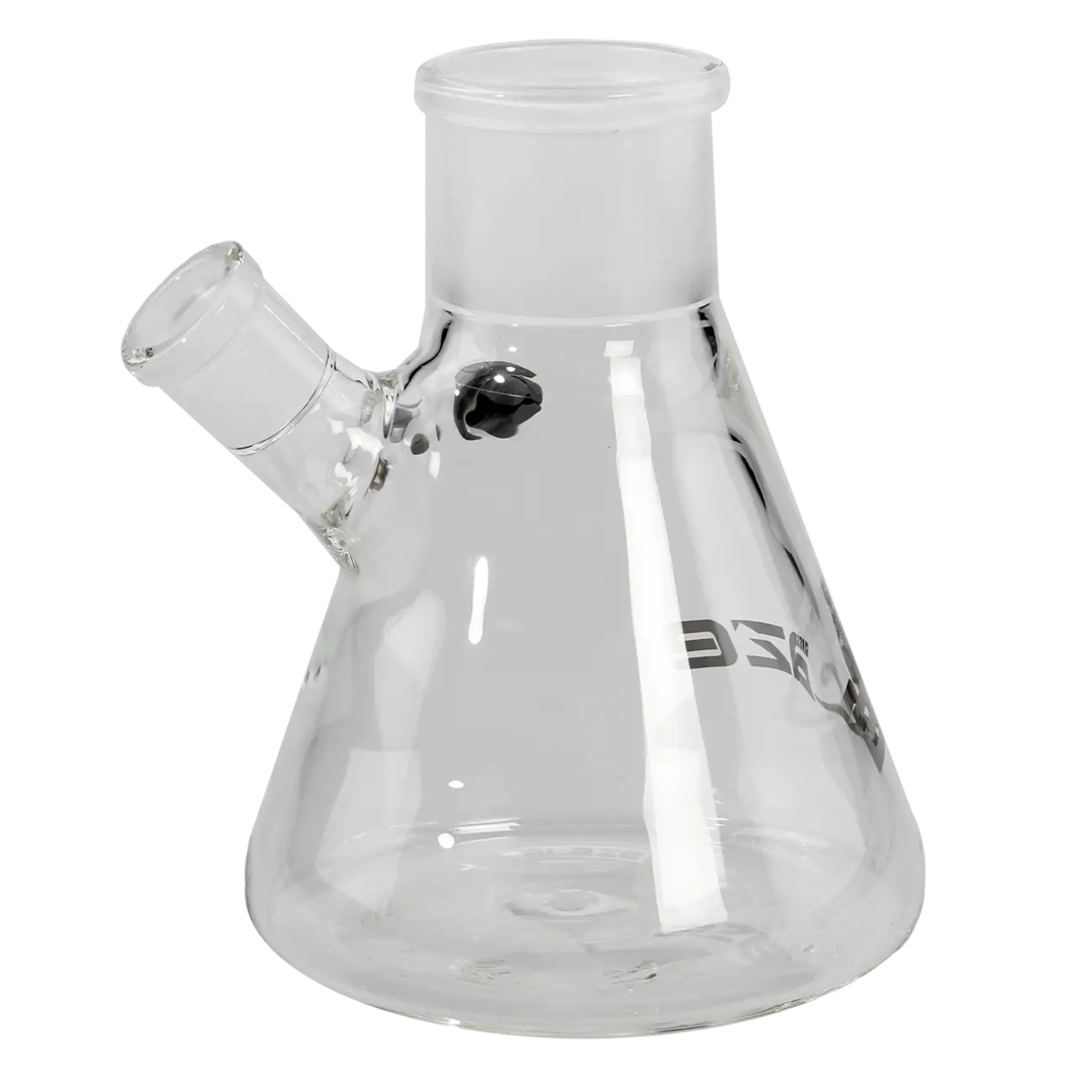 BLAZE M+M Glas-Unterteil mit seitlicher Luftöffnung und Schliff NS 19 und NS 45