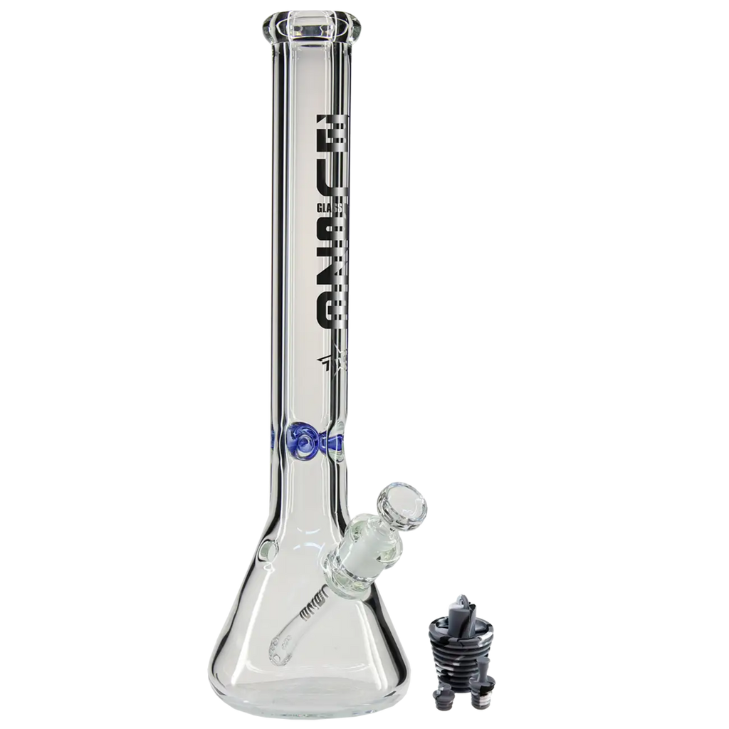 Produktfoto: BLAZE Erlkönig Glas-Wasserpfeife Ice, 7 mm Wandstärke, 450 mm