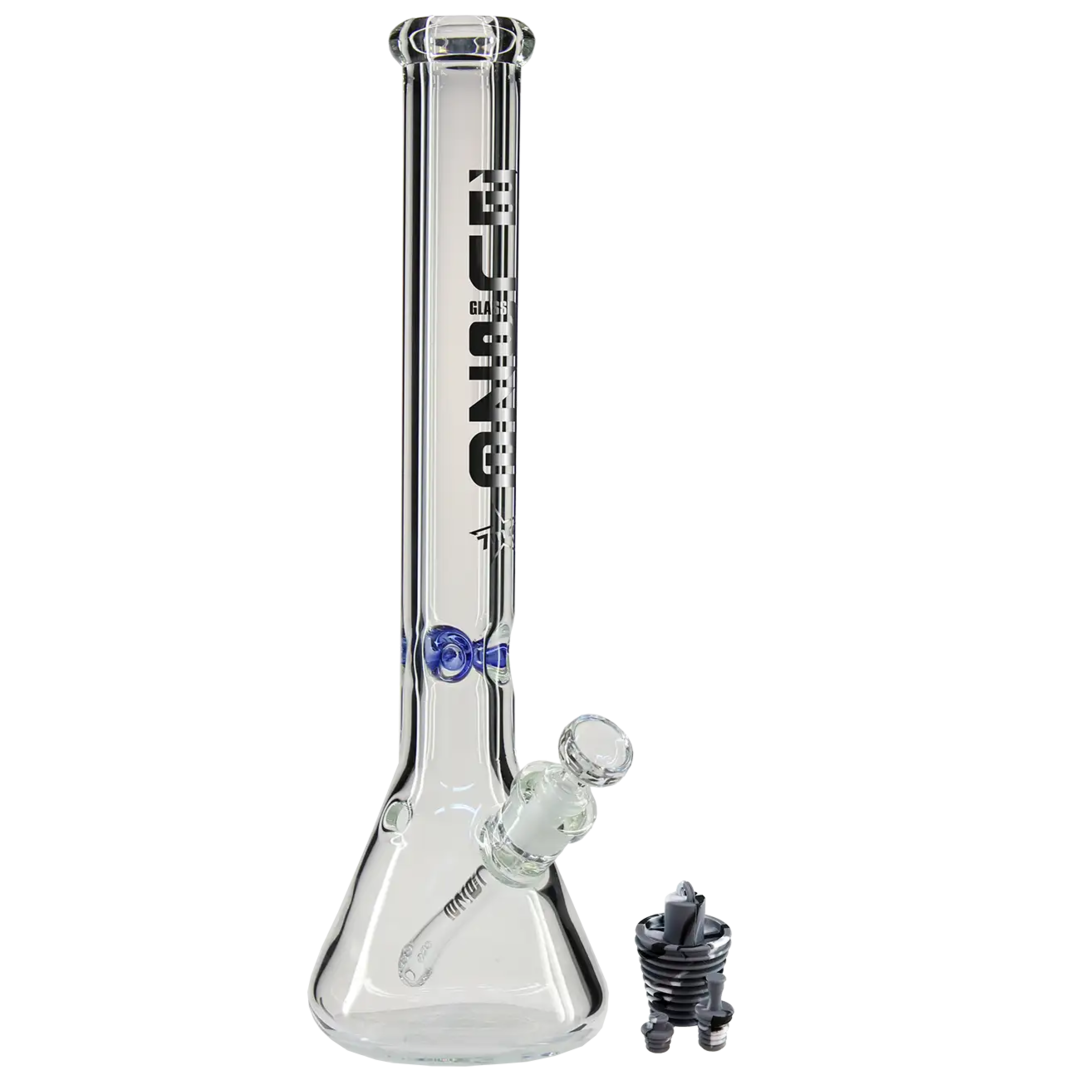Produktfoto: BLAZE Erlkönig Glas-Wasserpfeife Ice, 7 mm Wandstärke, 450 mm