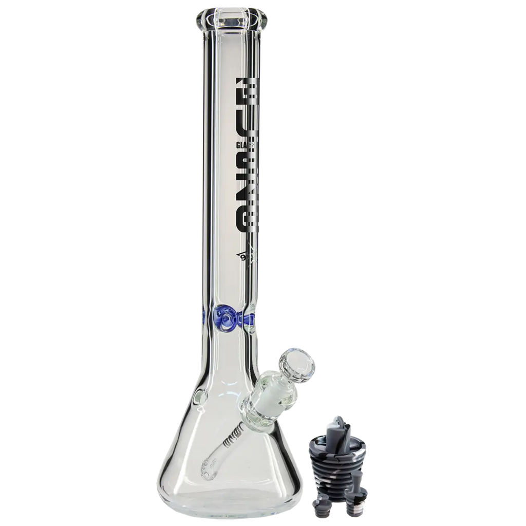 Produktfoto: BLAZE Erlkönig Glas-Wasserpfeife Ice, 9 mm Wandstärke, 450 mm