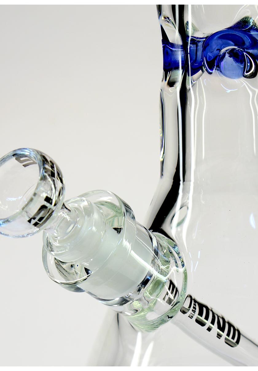 Produktfoto: BLAZE Erlkönig Glas-Wasserpfeife Ice, 9 mm Wandstärke, 450 mm