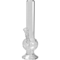 Breitseite Glas-Wasserpfeife ohne Logo, 400 mm