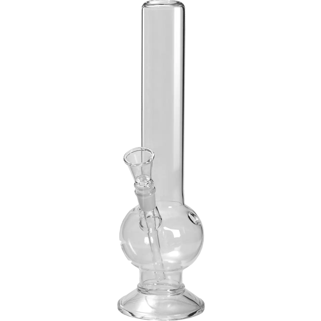 Breitseite Glas-Wasserpfeife ohne Logo, 400 mm