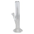 BREITSEITE Glas-Wasserpfeife ohne Logo, Zylinderform aus Borosilikatglas
