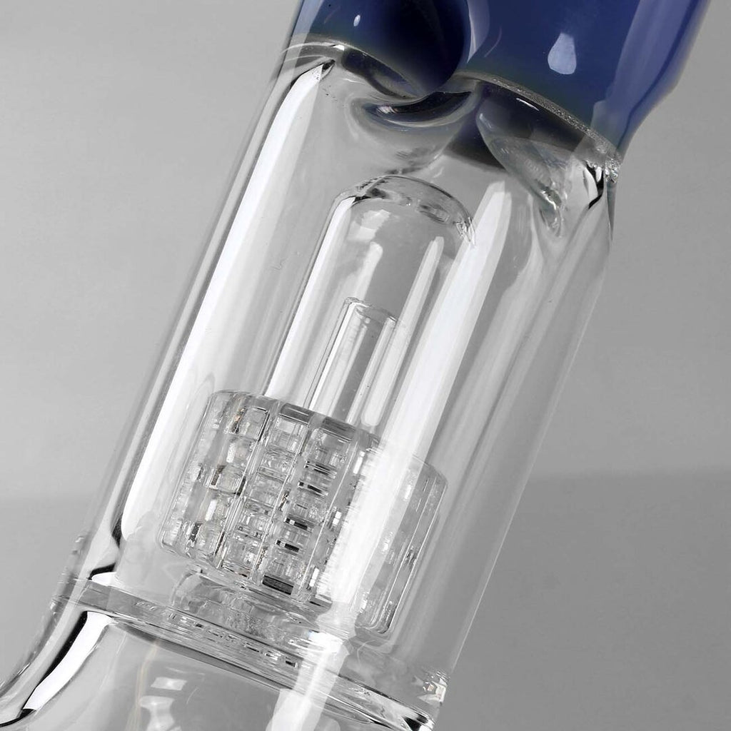 Produktfoto: Black Leaf Blue Hour 2 Zylinder-Wasserpfeife Blau Trommel 345 mm