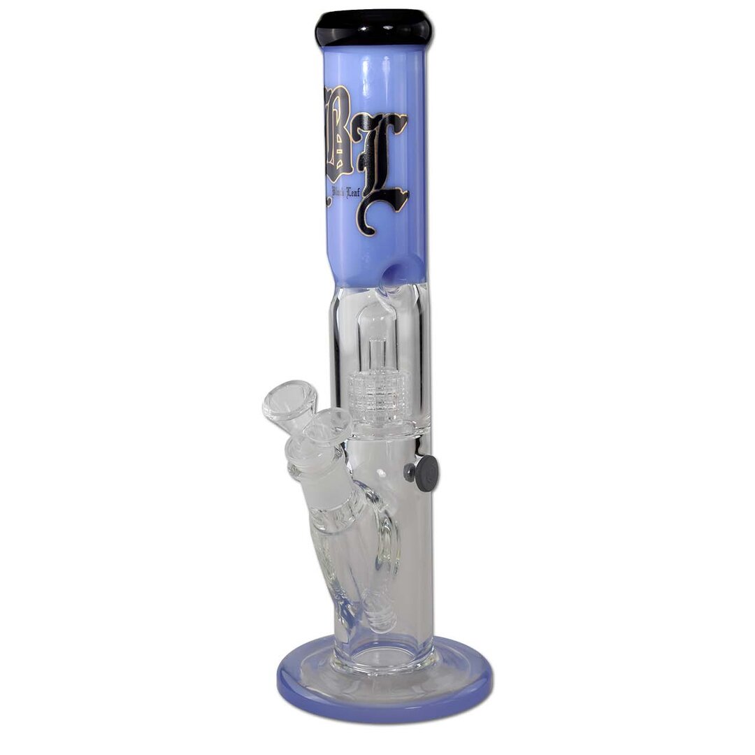 Produktfoto: Black Leaf Blue Hour 2 Zylinder-Wasserpfeife Blau Trommel 345 mm