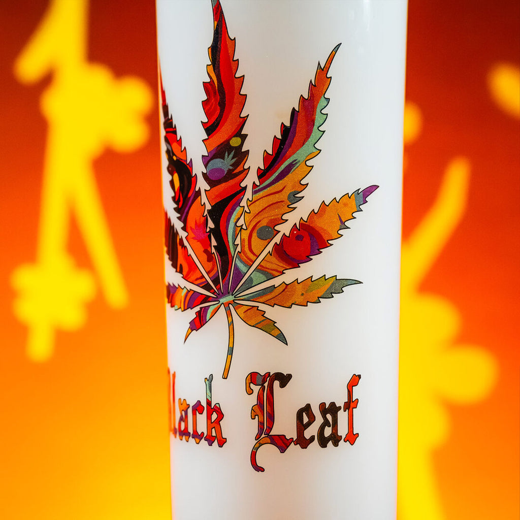 Produktfoto: Black Leaf COLOURFUL Zylinder-Glas-Wasserpfeife, 350 mm
