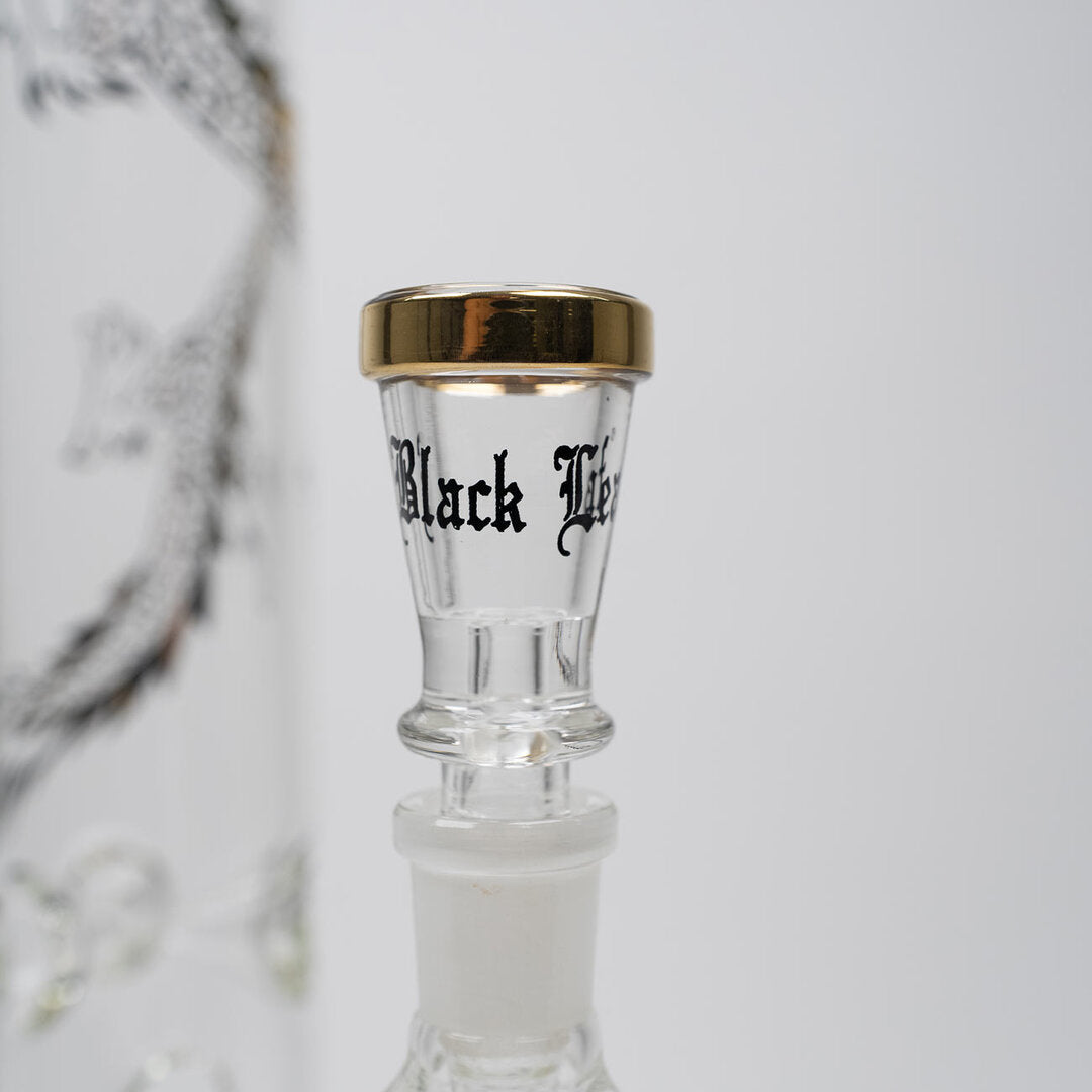 Black Leaf Glas-Wasserpfeife Ice Golden Dragon mit Vorkühler