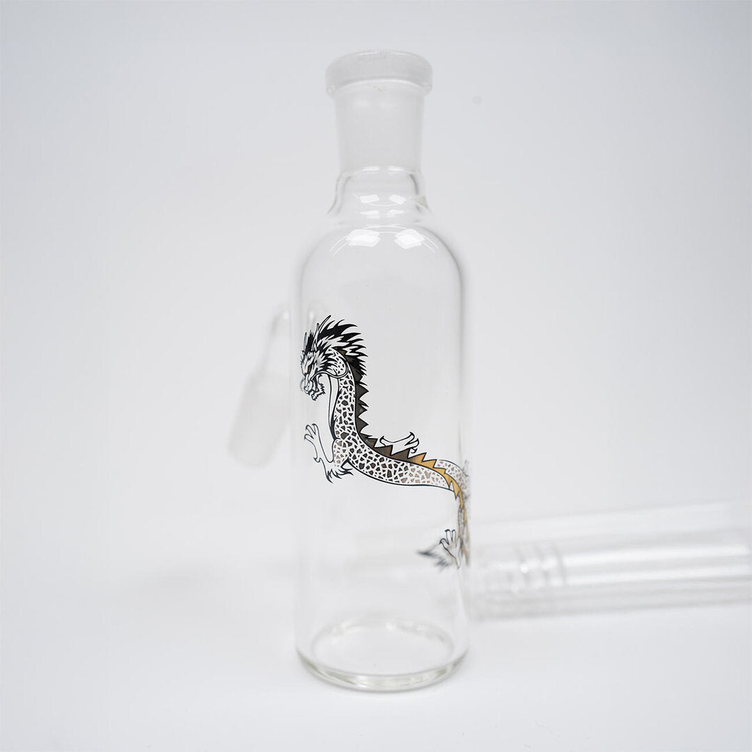 Black Leaf Glas-Wasserpfeife Ice Golden Dragon mit Vorkühler
