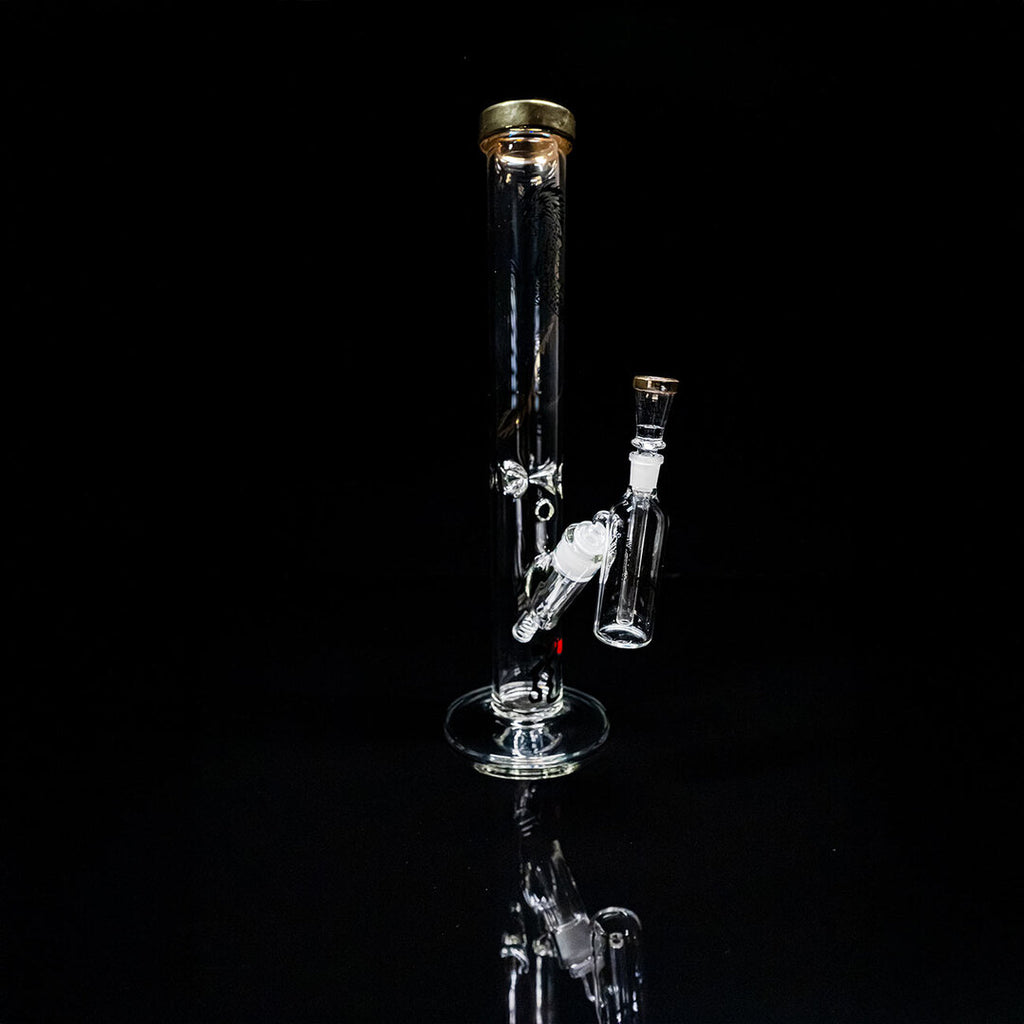 Black Leaf Glas-Wasserpfeife Ice Golden Dragon mit Vorkühler