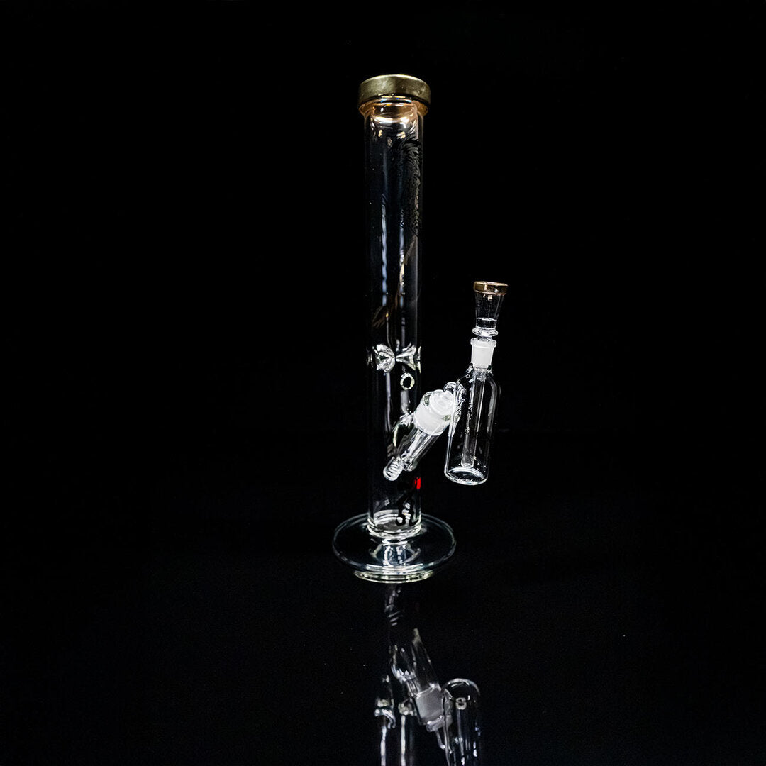 Black Leaf Glas-Wasserpfeife Ice Golden Dragon mit Vorkühler