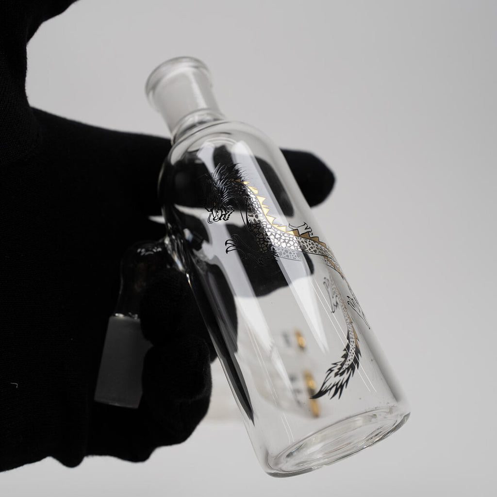 Black Leaf Glas-Wasserpfeife Ice Golden Dragon mit Vorkühler